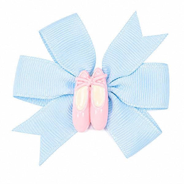 Dasha Designs Pinwheel Bow w/ Ballet Shoes