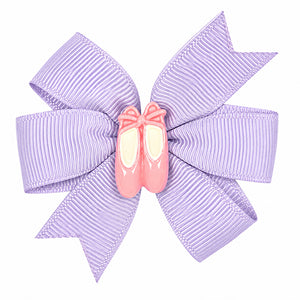 Dasha Designs Pinwheel Bow w/ Ballet Shoes