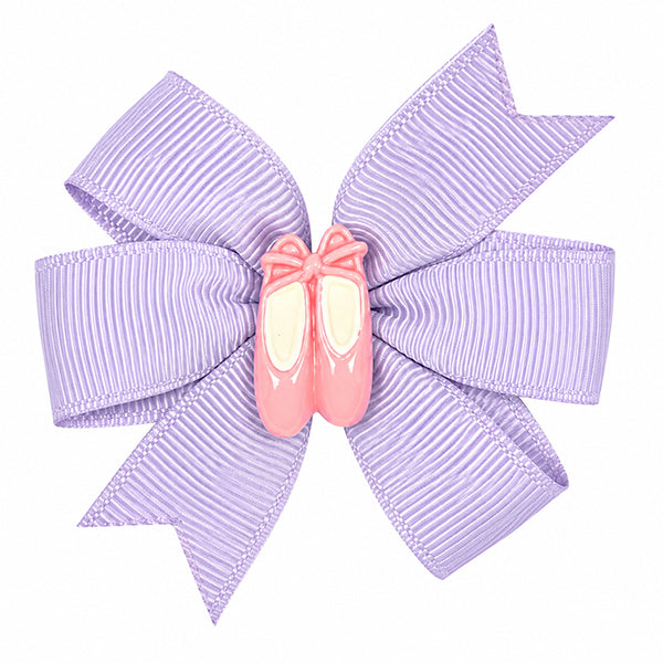 Dasha Designs Pinwheel Bow w/ Ballet Shoes