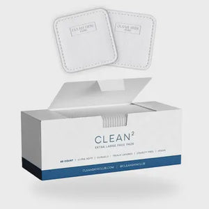 CLEAN SKIN CLUB 60 COUNT EXTRA LARGE FACE PADS