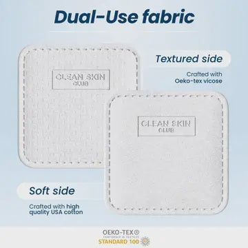 CLEAN SKIN CLUB 60 COUNT EXTRA LARGE FACE PADS