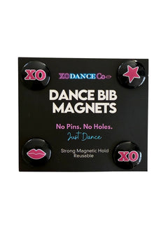 XO Dance Co Dance Bib Magnets
