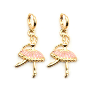 JOIA ACCESSORIES BALLERINA HUGGIE EARRING