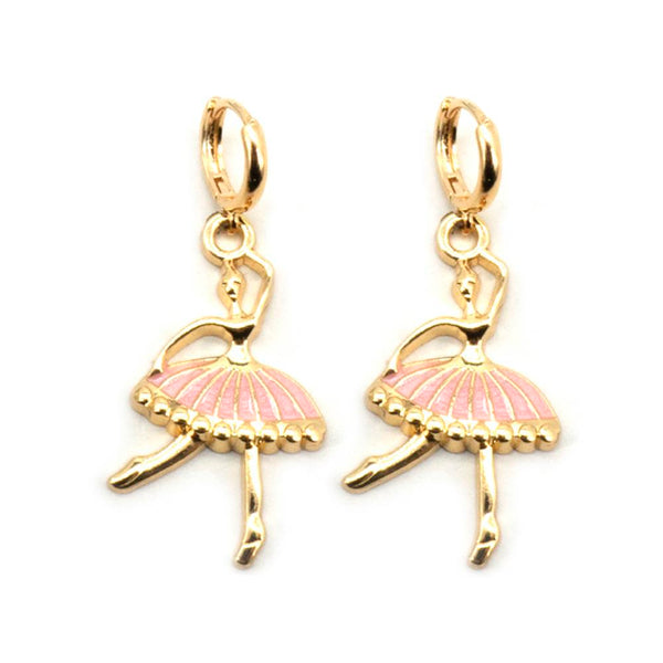 JOIA ACCESSORIES BALLERINA HUGGIE EARRING