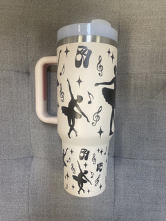 FC TUM824 DANCERS MUSIC SYMBOLS 40OZ TUMBLER