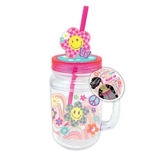 Hot Focus Glow in the Dark Mason Jar Tumbler