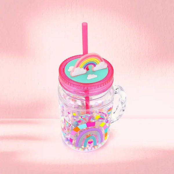 Hot Focus Glow in the Dark Mason Jar Tumbler