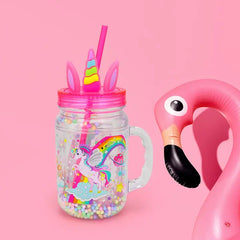 Hot Focus Glow in the Dark Mason Jar Tumbler