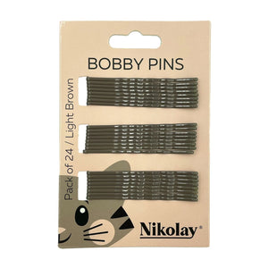 NIKOLAY 24 PACK OF BOBBY PINS