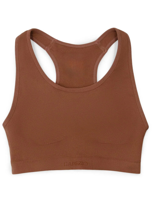 Capezio Ladies Seamless Racerback Sports Bra