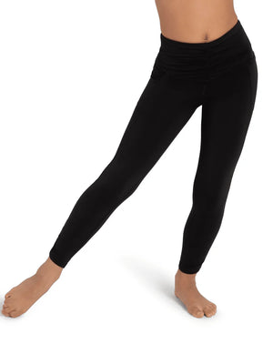 Capezio Blossom Legging w/Scrunched Waist and Pockets