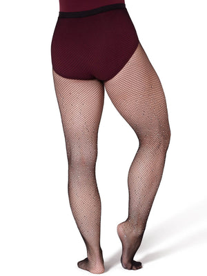 Capezio All Over Rhinestone Fishnet Tight