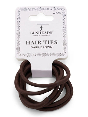Capezio Bunheads Hair Ties - 6 Pack