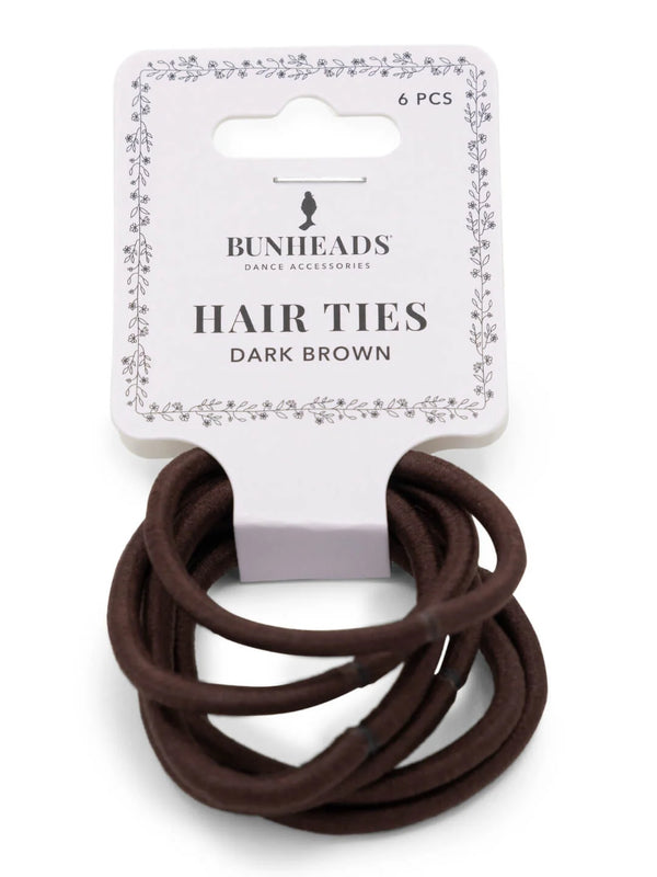 Capezio Bunheads Hair Ties - 6 Pack