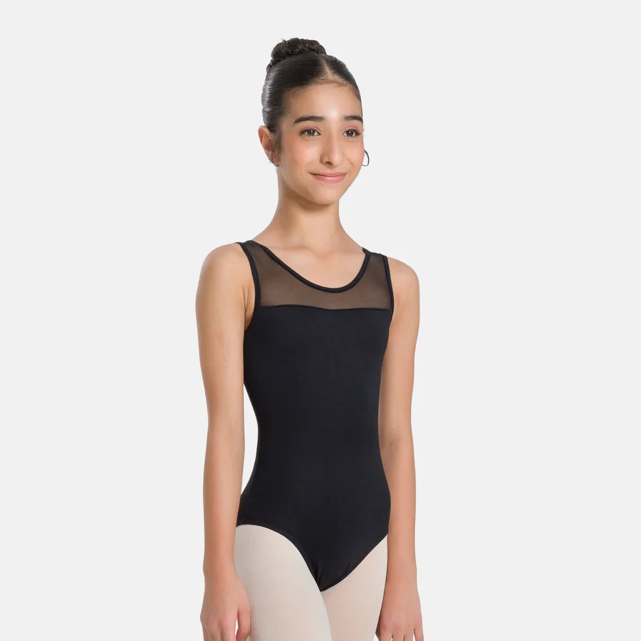 So Danca Child Tank Leotard with Mesh Straps and Back