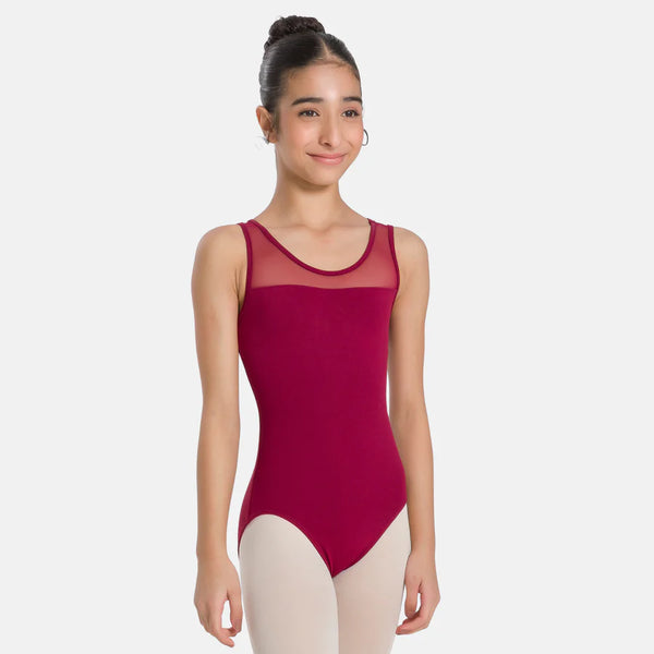 So Danca Child Tank Leotard with Mesh Straps and Back