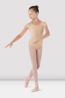 BLOCH CHILD  BASIC CAP SLEEVE LEOTARD