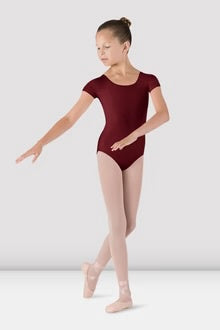BLOCH CHILD  BASIC CAP SLEEVE LEOTARD