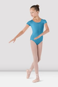 BLOCH CHILD  BASIC CAP SLEEVE LEOTARD
