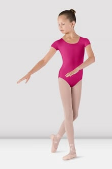 BLOCH CHILD  BASIC CAP SLEEVE LEOTARD