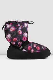 BLOCH  FLORAL PRINT WARM UP BOOTIE