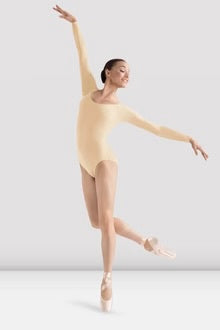 BLOCH ADULT  BASIC LONG SLEEVE LEOTARD