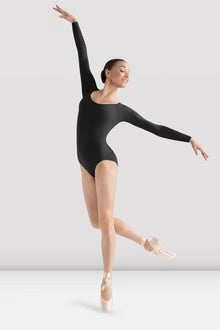 BLOCH ADULT  BASIC LONG SLEEVE LEOTARD