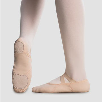 SO DANCA ADULT DIAMOND STRETCH CANVAS SPLIT SOLE BALLET SHOE