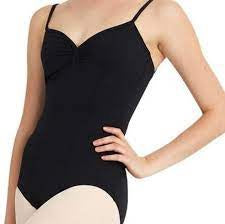 Capezio Cami Leotard w/ Pinch Front and Built-In Bra
