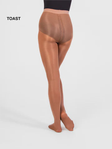 Body Wrappers Adult Shimmery Footed Tights