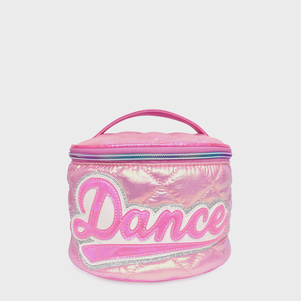 OMG RTC-41 RASPBERRY ROUND QUILTED CASE