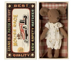 MAILEG BIG SISTER MOUSE IN MATCHBOX