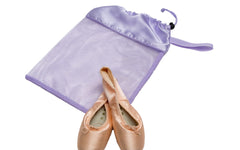 Horizon Dance Lilac Mesh Pointe Shoe Bag