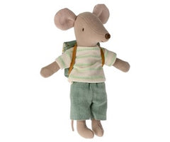 MAILEG TRICYCLE MOUSE W/MAGNETIC HANDS BIG BROTHER