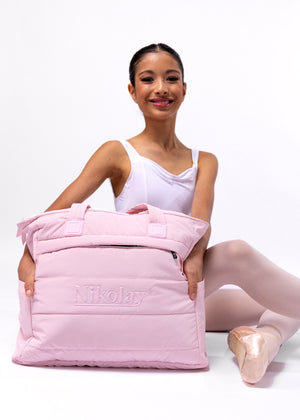 NIKOLAY MEDIUM TOTE BAG WITH ZIPPER
