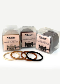 NIKOLAY 15 PACK HAIR ELASTICS