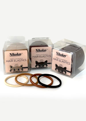 NIKOLAY 15 PACK HAIR ELASTICS