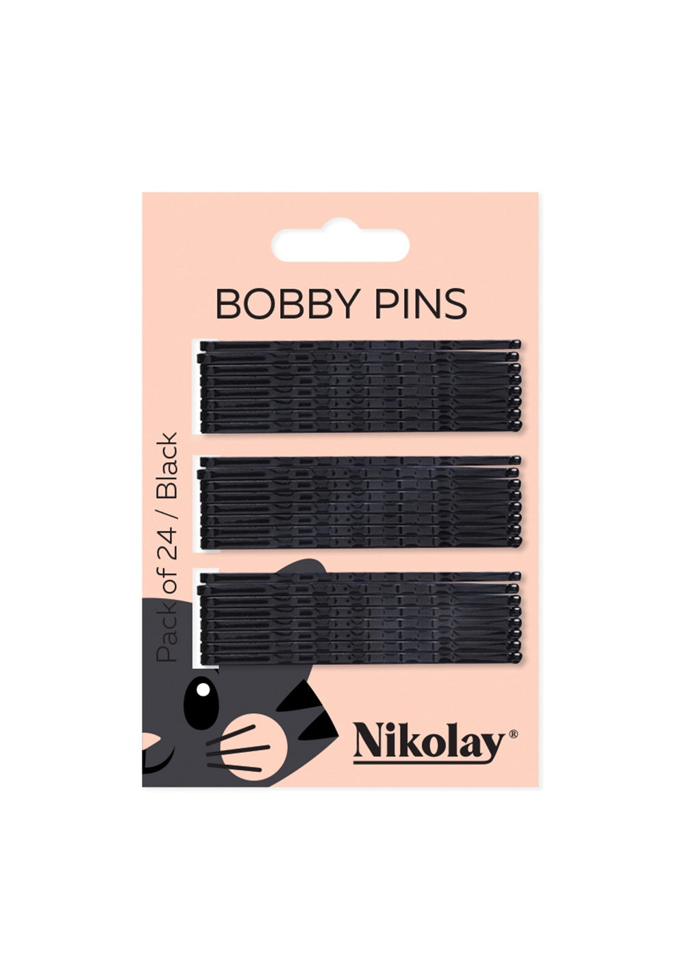 NIKOLAY 24 PACK OF BOBBY PINS