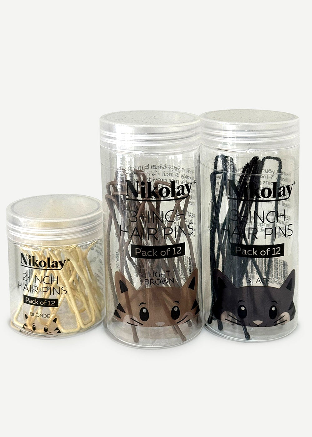 NIKOLAY 3” HAIR PINS