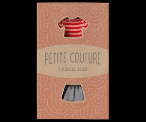 MAILEG KNITTED SWEATER AND SKIRT, BIG SISTER MOUSE