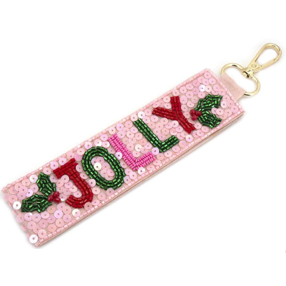 JOIA ACCESSORIES JOLLY CHRISTMAS KEY CHAIN