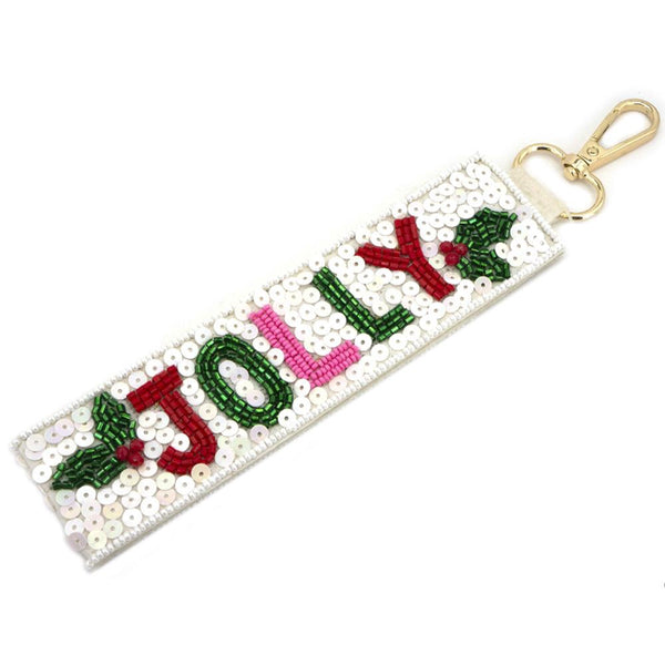 JOIA ACCESSORIES JOLLY CHRISTMAS KEY CHAIN