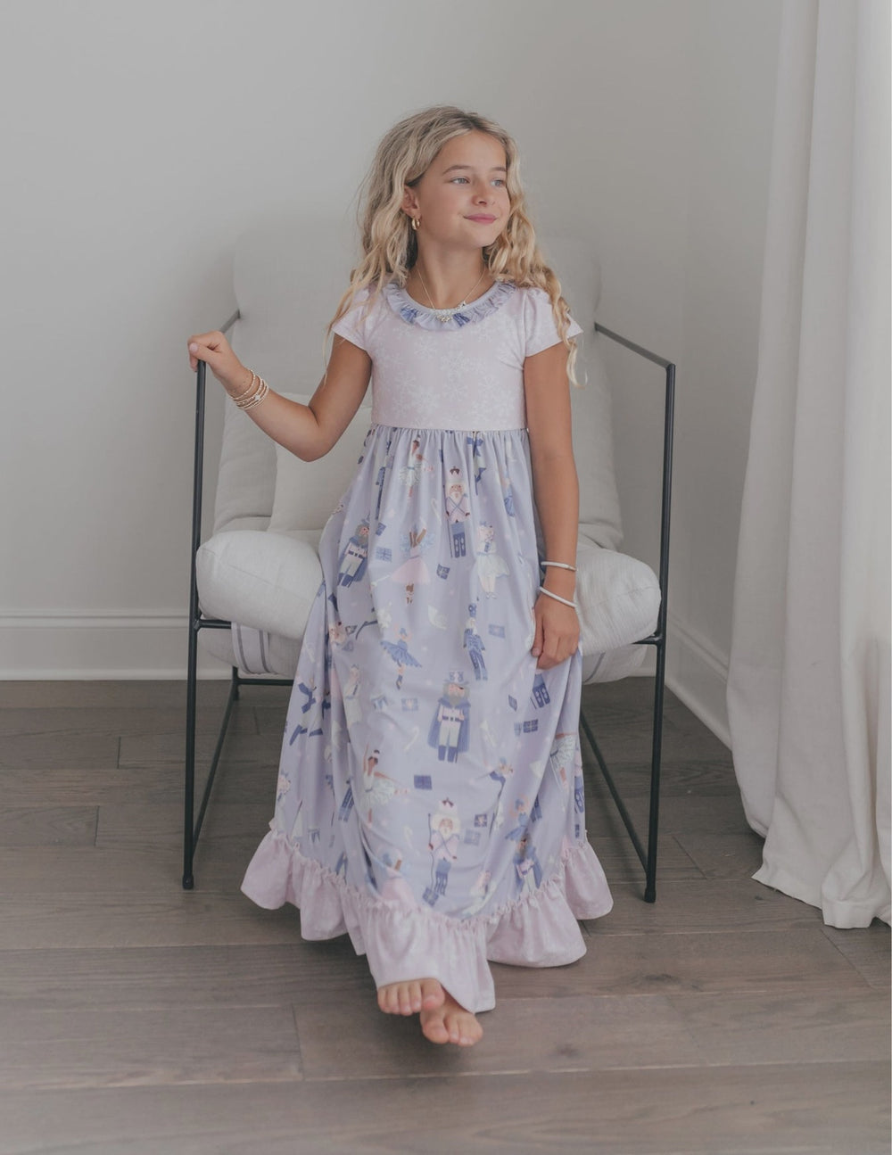 OOPSIE DAISY LAVENDER NUTCRACKER NIGHTGOWN