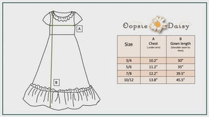 OOPSIE DAISY LAVENDER NUTCRACKER NIGHTGOWN