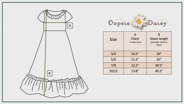 OOPSIE DAISY LAVENDER NUTCRACKER NIGHTGOWN