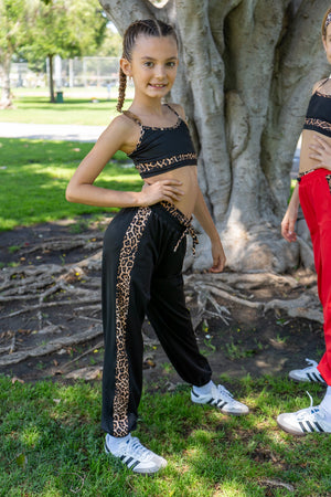 XO DANCE CHEETAHLICIOUS JOGGERS