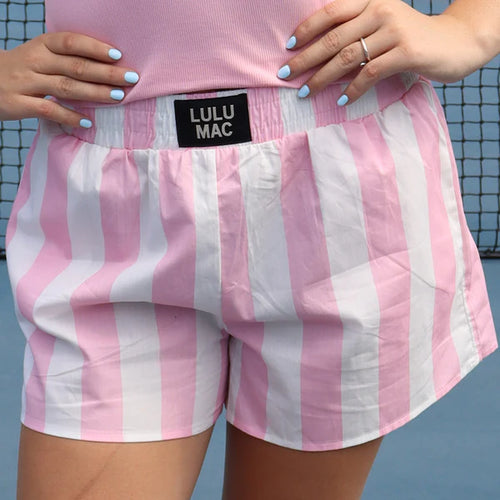 LULU MAC DARBY STRIPED SHORT