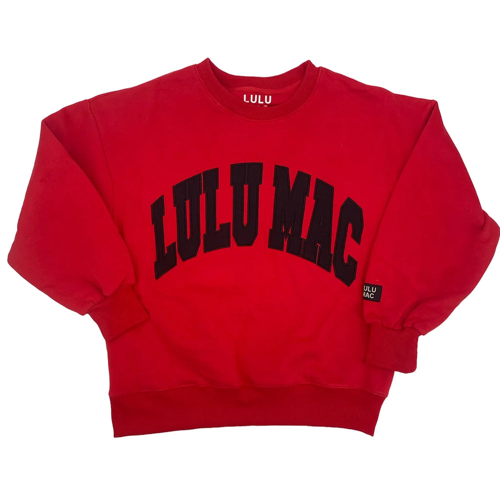 Lulu Mac Adult Embroidered Sweatshirt