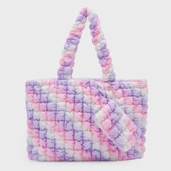 OMG ACCESSORIES SCRUNCH TOTE WITH COIN PURSE