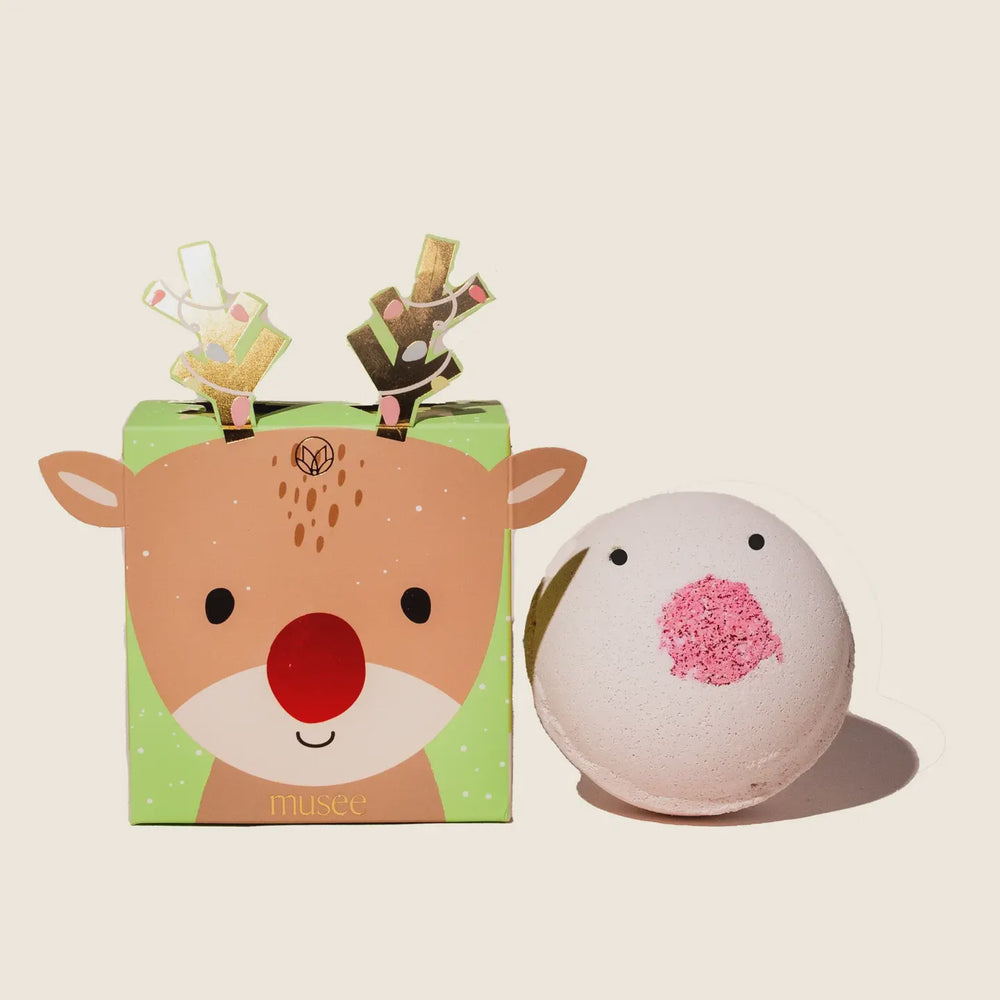 MUSEE RUDOLPH THE RED NOSED REINDEER BATH BALM